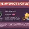 Infogram over de 15 rigeste opfindere nogensinde