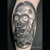 C-3PO af Riccardo Bottino - 15 veludførte Star Wars tatoveringer