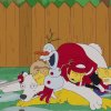Homer Simpson laver Ice Bucket Challenge