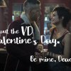 Deadpool-inspirerede Valentinsdagskort 