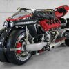 Kan man bygge en motorcykel omkring en V8'er fra Maserati? Ja.