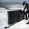 Med denne ultra cool snescooter er du altid forberedt på sne