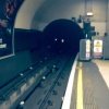 Spøgelse spottet i Londons undergrundsbane?
