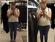 Kvinde anklager H&M for at bruge spejle der får hende til at se tykkere ud. 