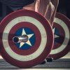 Træn som Captain America med vægtskiver designet efter hans skjold