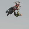 Daniel Bodin lander verdens første dobbelte backflip på en snescooter