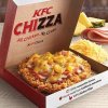 KFC lancerer en Chizza: Fried chicken pizza