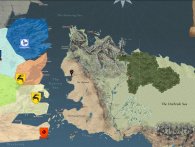 Prøv det interaktive kort over Game of Thrones-universet