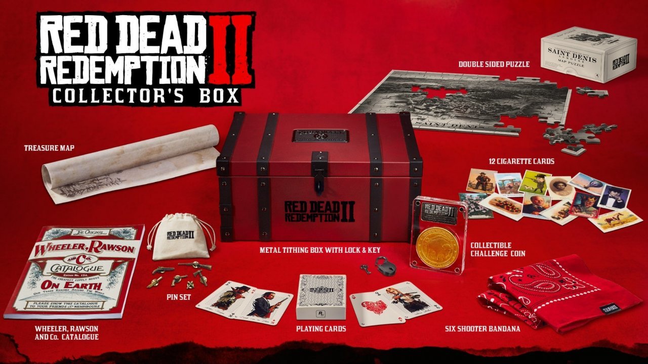Red Dead Redemption afslører Collector's box med masser loot | Connery