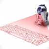 R2-D2 projektor keyboard [Ugens gadget]