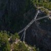 Foto: Harald Christian Eiken - vmproduksjon.no - En 47-meter lang arkitekttegnet trappebro giver fri passage over Vøringsfossen i Norge