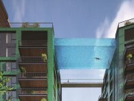 Kombiner din frygt for vand og højder i Londons vilde nye sky pool