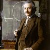 Albert Einstein 1921 - Historiske sort/hvid-billeder i farver
