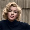 Marilyn Monroe. - Historiske sort/hvid-billeder i farver