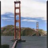 Konstruktionen af Golden Gate Bridge ca. 1935. - Historiske sort/hvid-billeder i farver