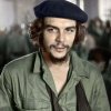 Che Guevara. - Historiske sort/hvid-billeder i farver