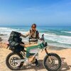 Foto: Cake, Sinje Gottwald - Svensk kvinde krydser Afrika på elektrisk motorcykel