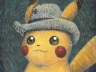 Det sagnomspundne Van Gogh x Pikachu pokemon-kort vender tilbage til marts