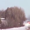 Dagens repeat-video: Tog-chauffør smadrer gennem snelandskab
