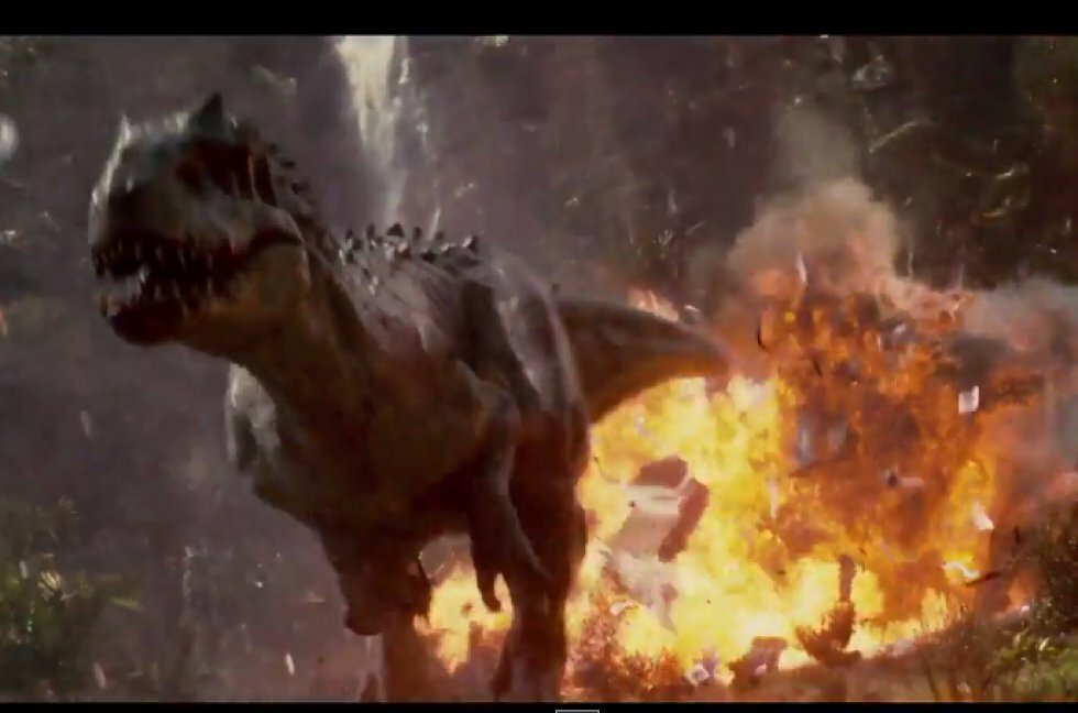 Ny Jurassic World-trailer eksploderer med dinosaurer 