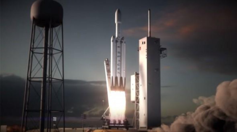SpaceX Falcon 9 - Elon Musk vil atombombe Mars