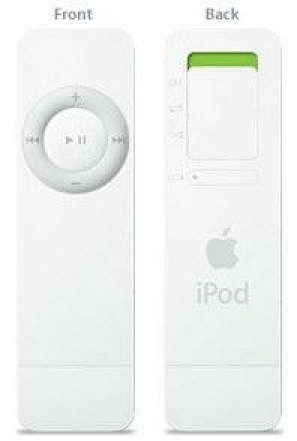 Fokus på iPod Shuffle