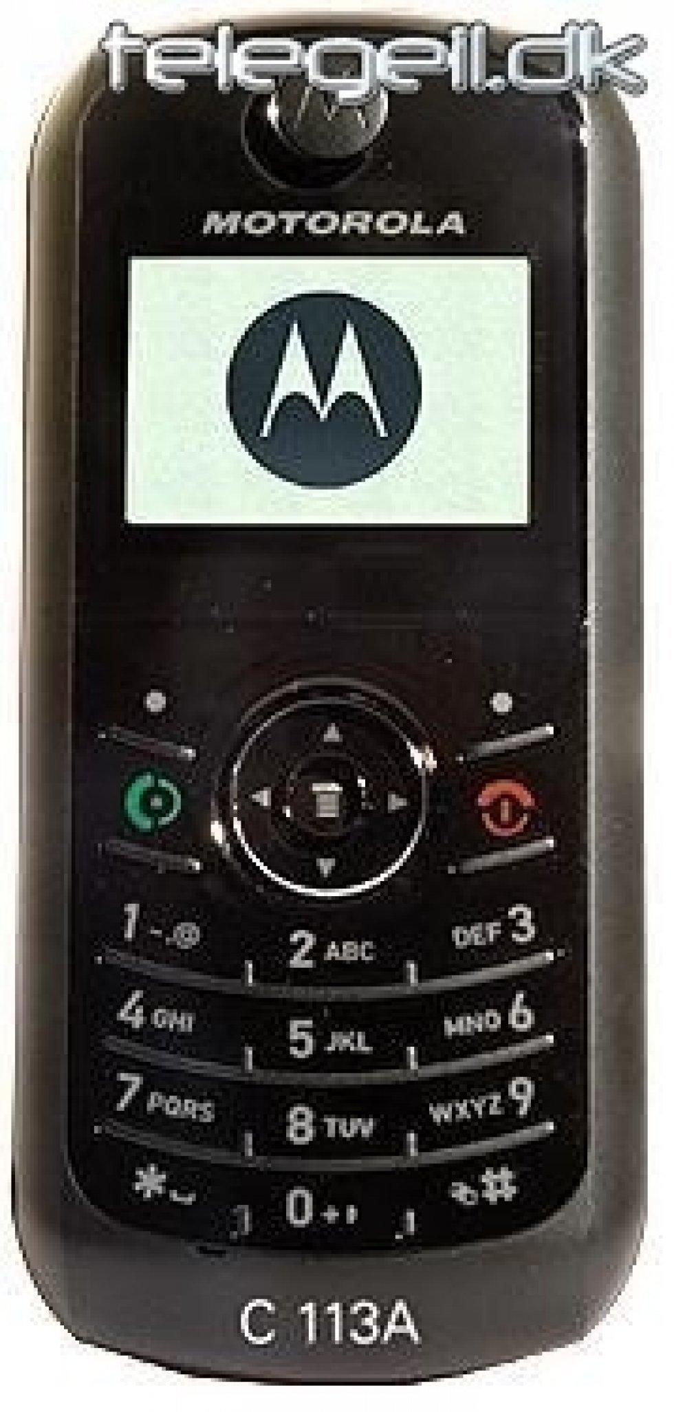 Lavpristelefon fra Motorola