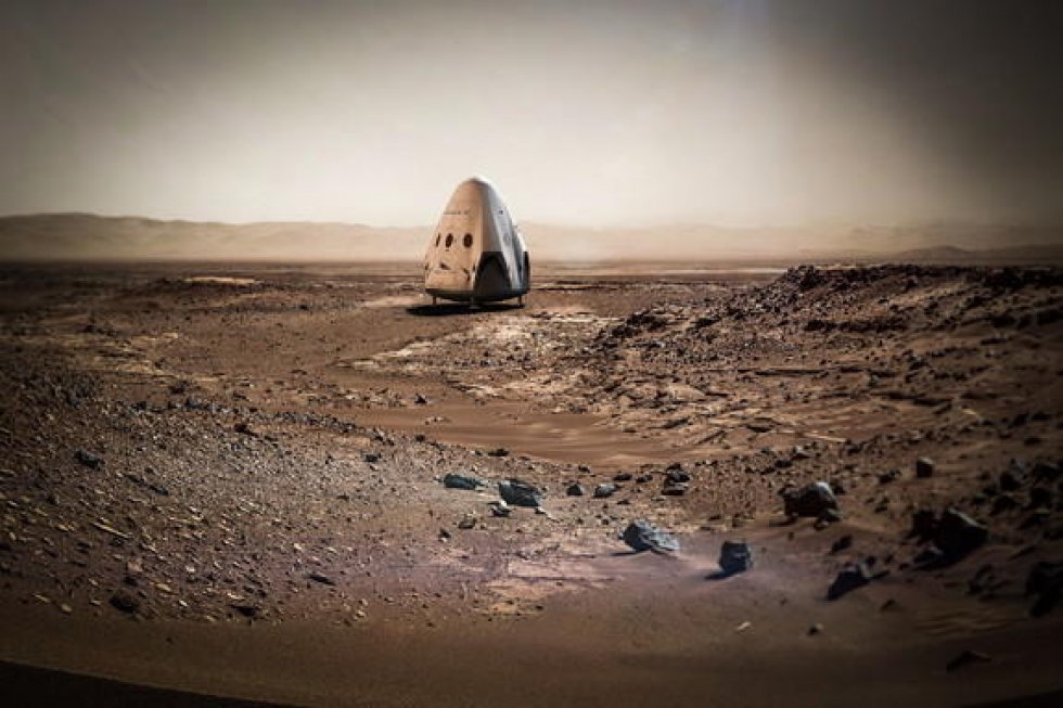 Stifteren af Tesla vil sende 1 million mennesker til Mars.