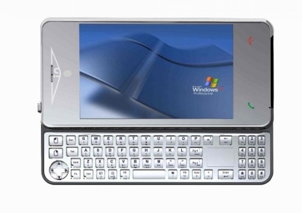 Windows XP på Kinesisk mobil.