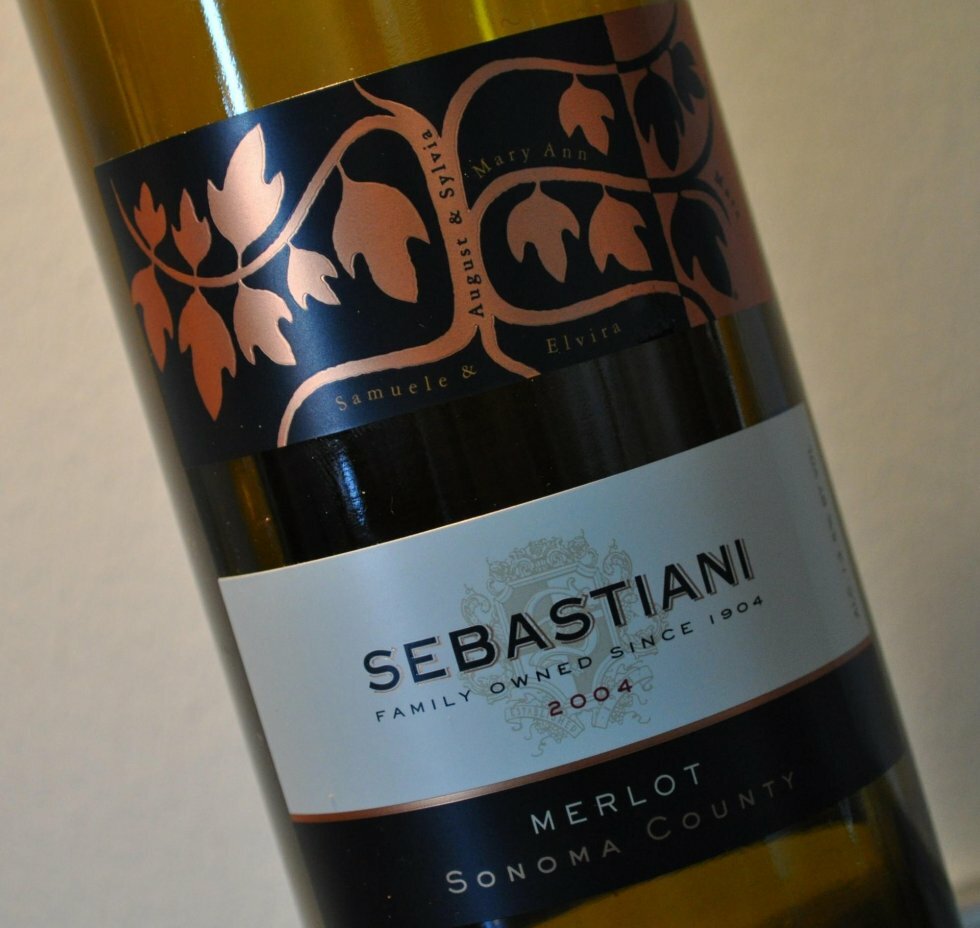 Vinen Sebastiani vi drak til maden, kan købes hos Sigurd Müller Vinhandel. Vinen koster normalt 120 kroner, men er lige nu tilbud til 90 kroner. - Hjorte Steak med Trøffelsauce