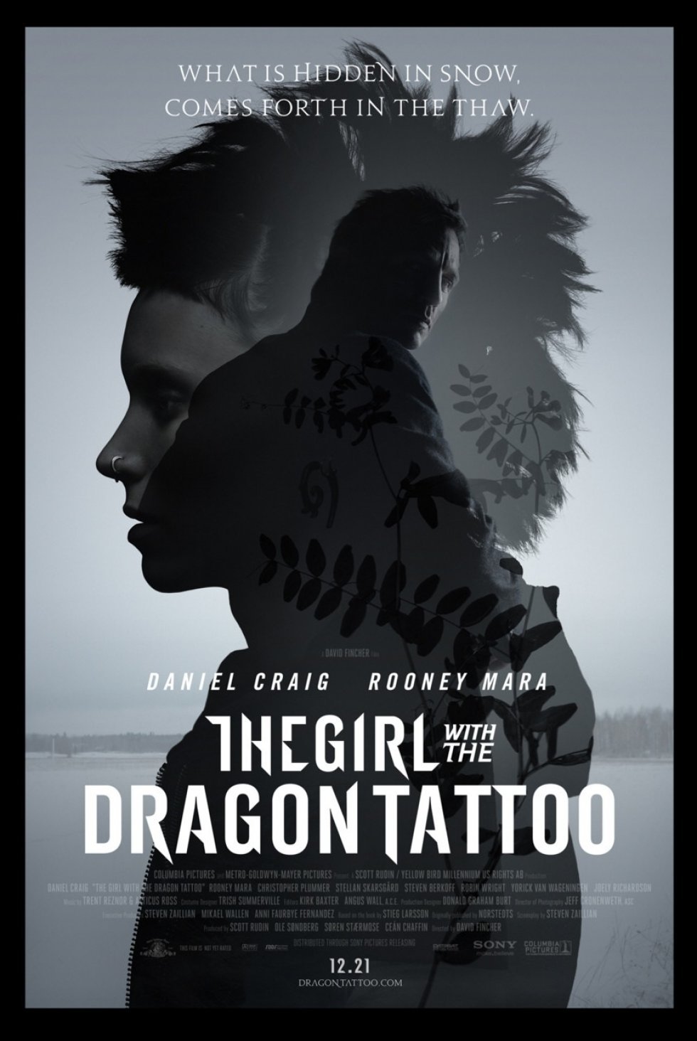 Walt Disney Studios Motion Pictures/Sony Pictures - The Girl with the Dragon Tattoo - Mænd der hader kvinder, på amerikansk