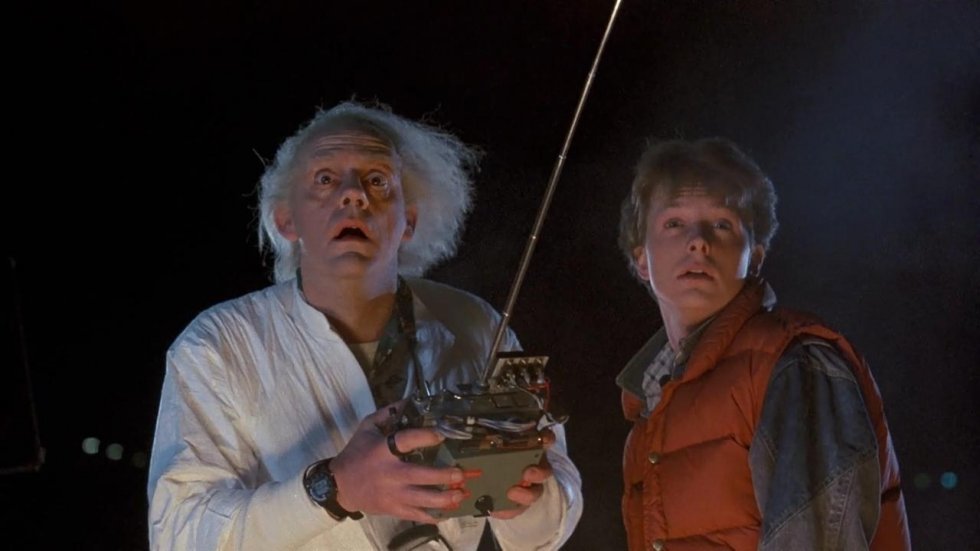 Michael J. Fox & Christopher Lloyd genforenes til 'Back to the Future Day'