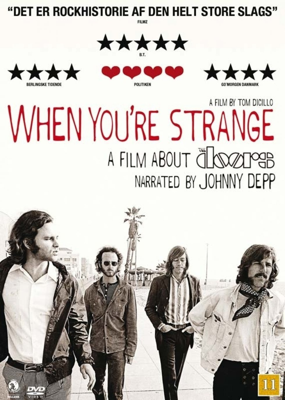 Vind Doors dokumentaren 'When You're Strange' på DVD