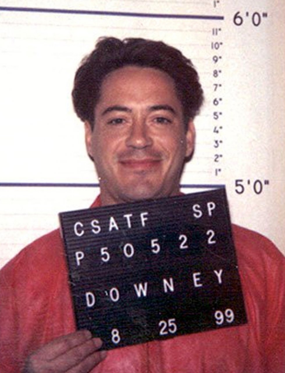 Mugshot 1999 - Robert Downey, Jr. - fra junkie til jernmand