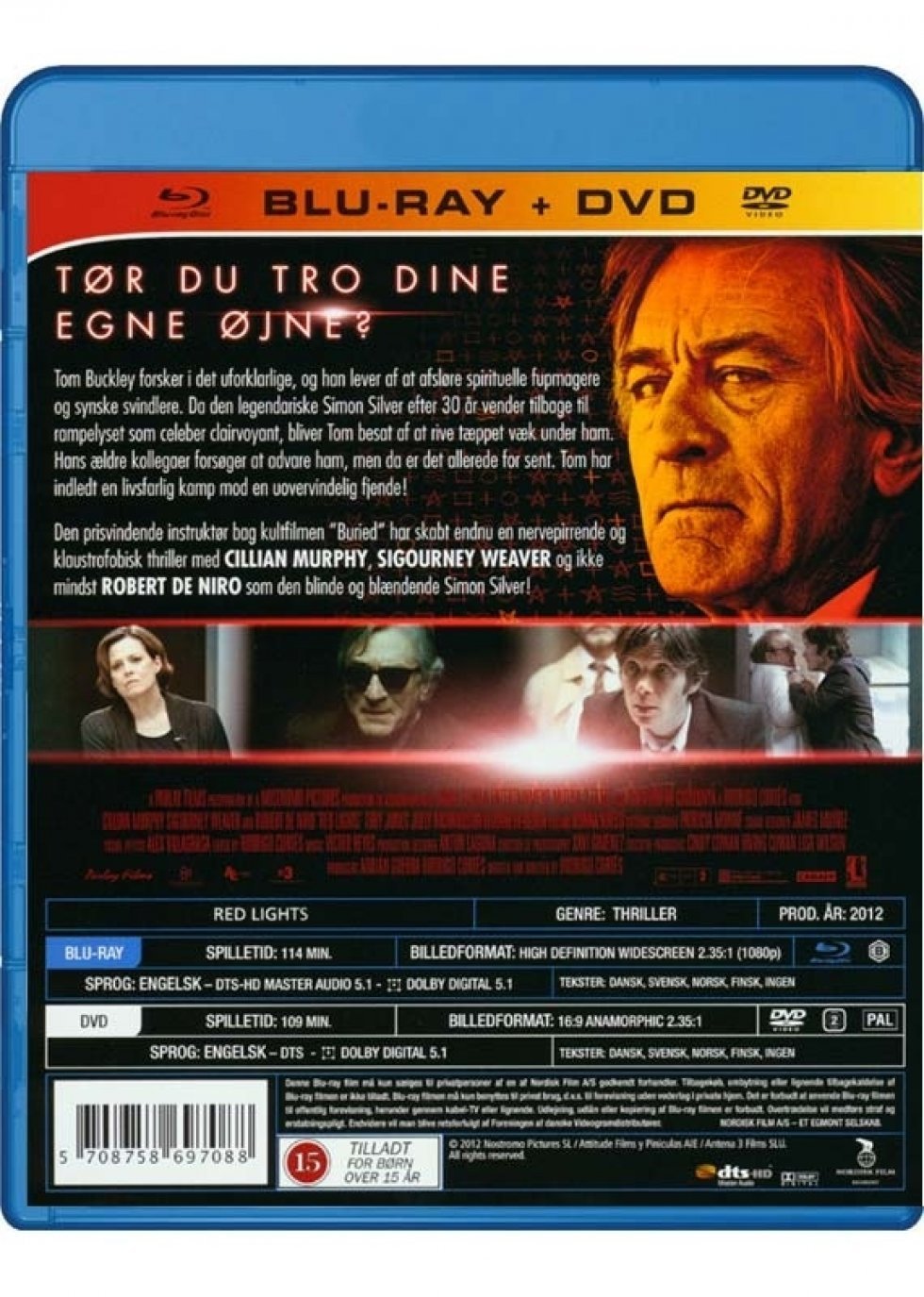 Nordisk Film - Red Lights (Anmeldelse)