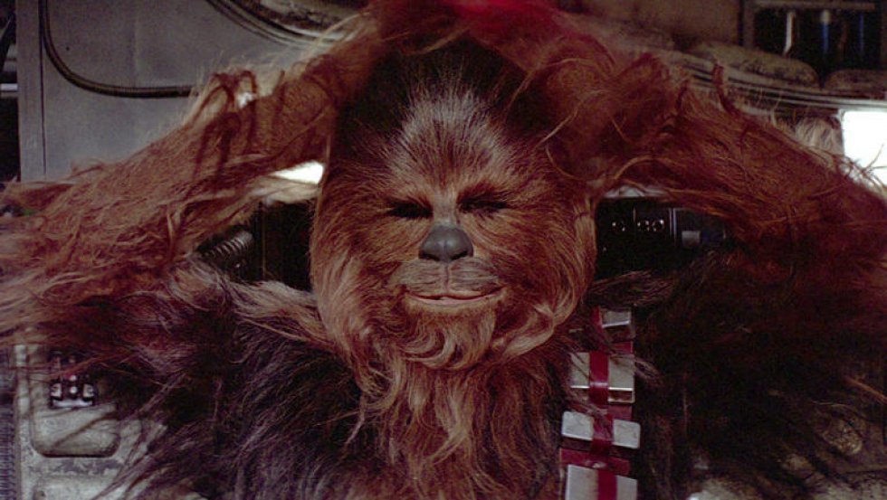 Samtlige Chewbacca-replikker leveret på 10 hjernesmeltende minutter 