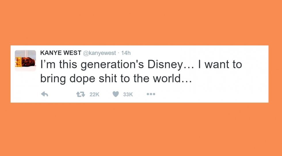 Kanye West har slået sig løs på Twitter, hvor han blandt andet beder Mark Zuckerberg om penge, og erklærer sig for denne generations Disney...