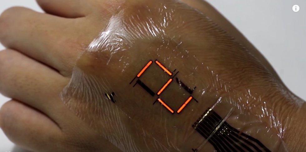 Ny teknologi forvandler din hud til et digitalt display 