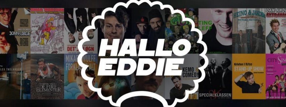 En stor portion af landets bedste comedy er samlet på den gratis youtube-kanal Hallo Eddie