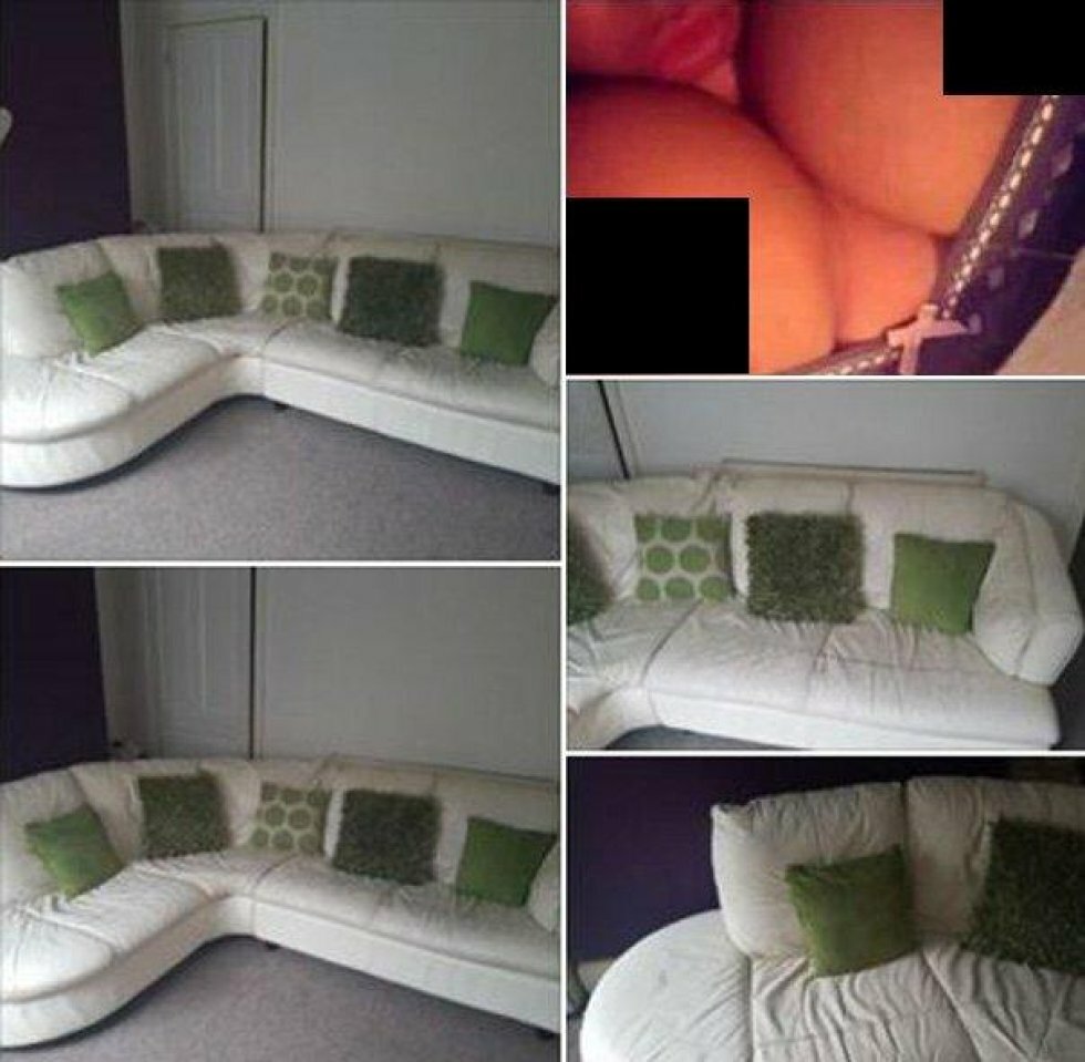 Kvinde forsøgte at sælge sofa på nettet - kom til at poste med et nøgenbillede