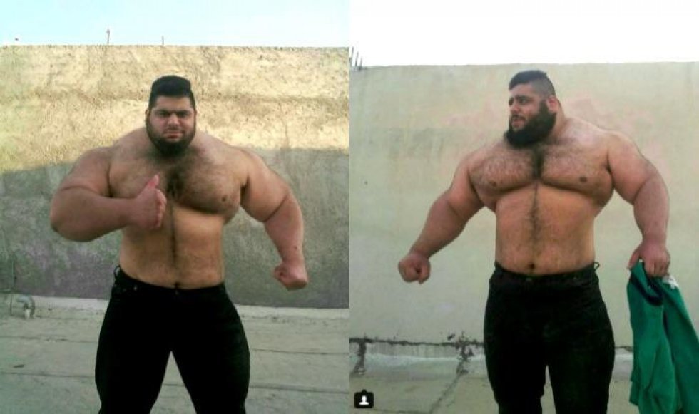 Sajad Gharibi - den iranske Hulk