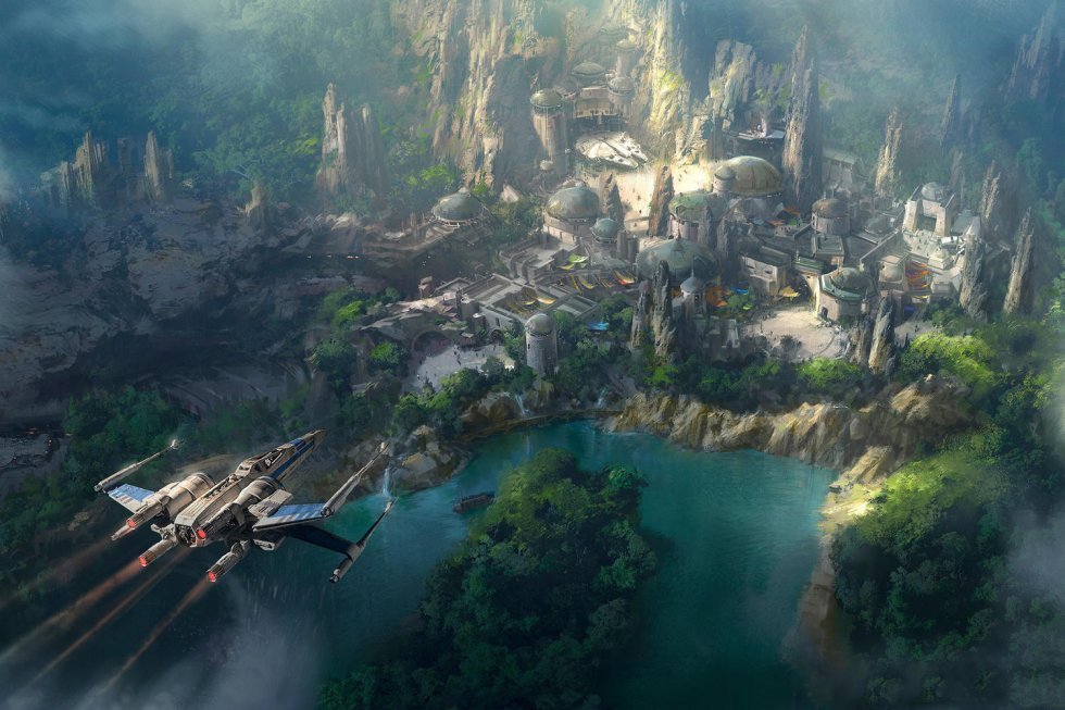 Nyeste glimt af Disneylands kommende 'Star Wars Land' er awesome