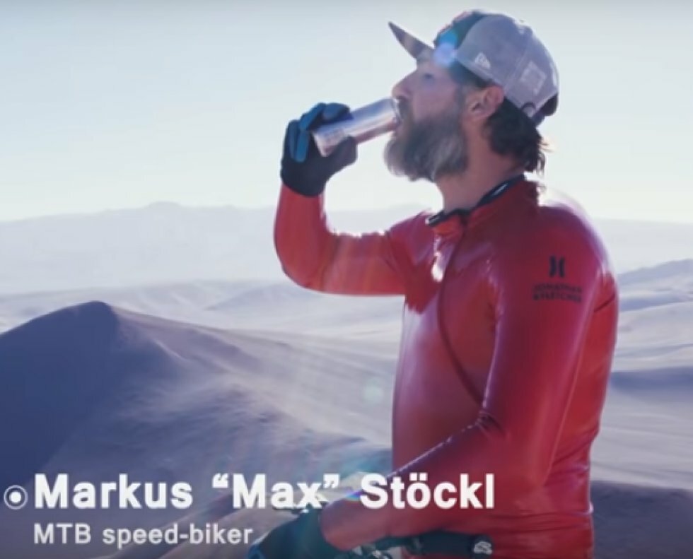 Max Stöckl sætter ny verdensrekord i hurtigste downhill topfart på en MTB