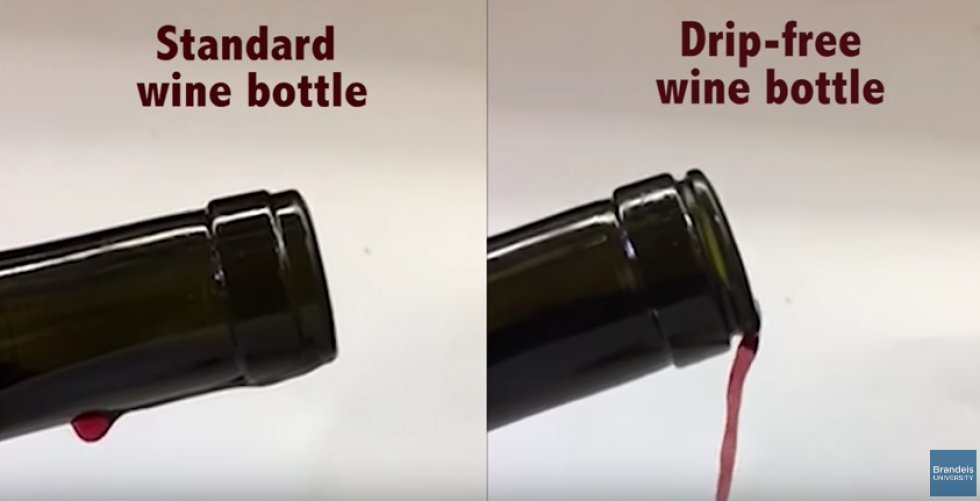 Forsker har fundet forklaringen på, hvorfor vinflasker drypper, og hvordan man kan skabe en "dryp-fri" flaske 