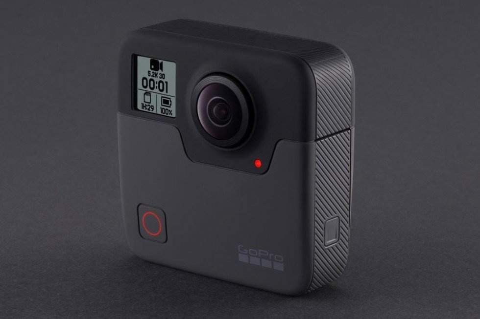GoPro Fusion har 5.2K 360-graders kamera og kan optage virtual reality
