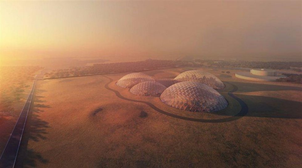 Dubai Media News - BIG skal bygge Mars-by i de Arabiske Emirater