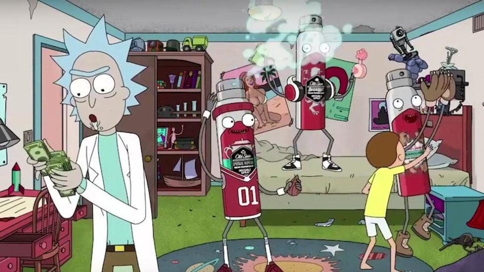 Rick & Morty samler penge til sæson 4 ved at sælge ud til Old Spice 