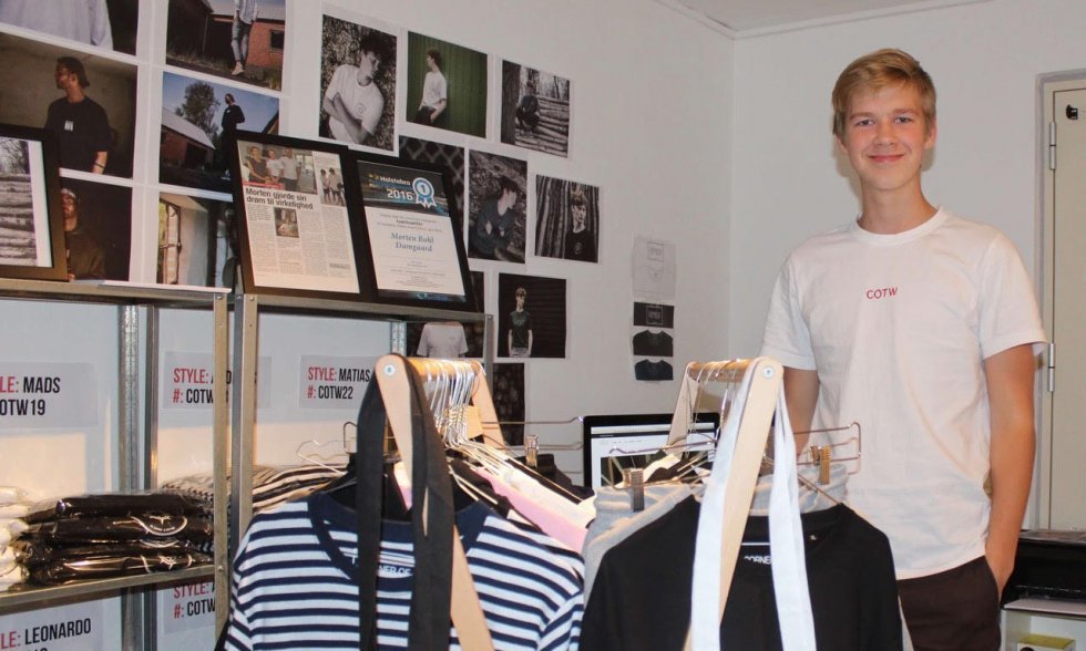 Interview med 15-årig iværksætter bag succesfuldt tøjmærke 
