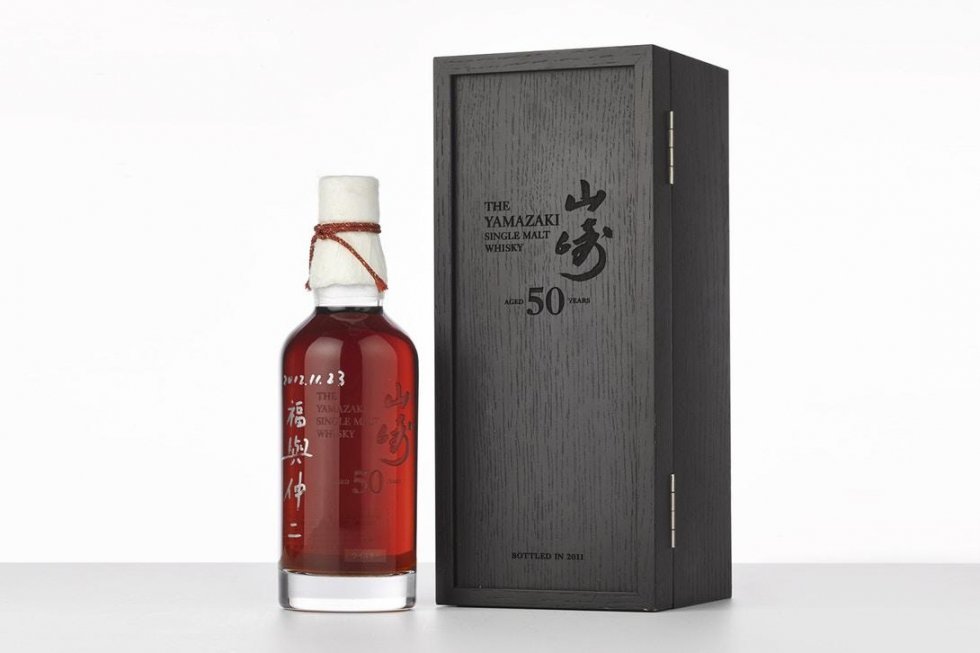 Japans dyreste whisky nogensinde blev solgt på auktion i weekenden
