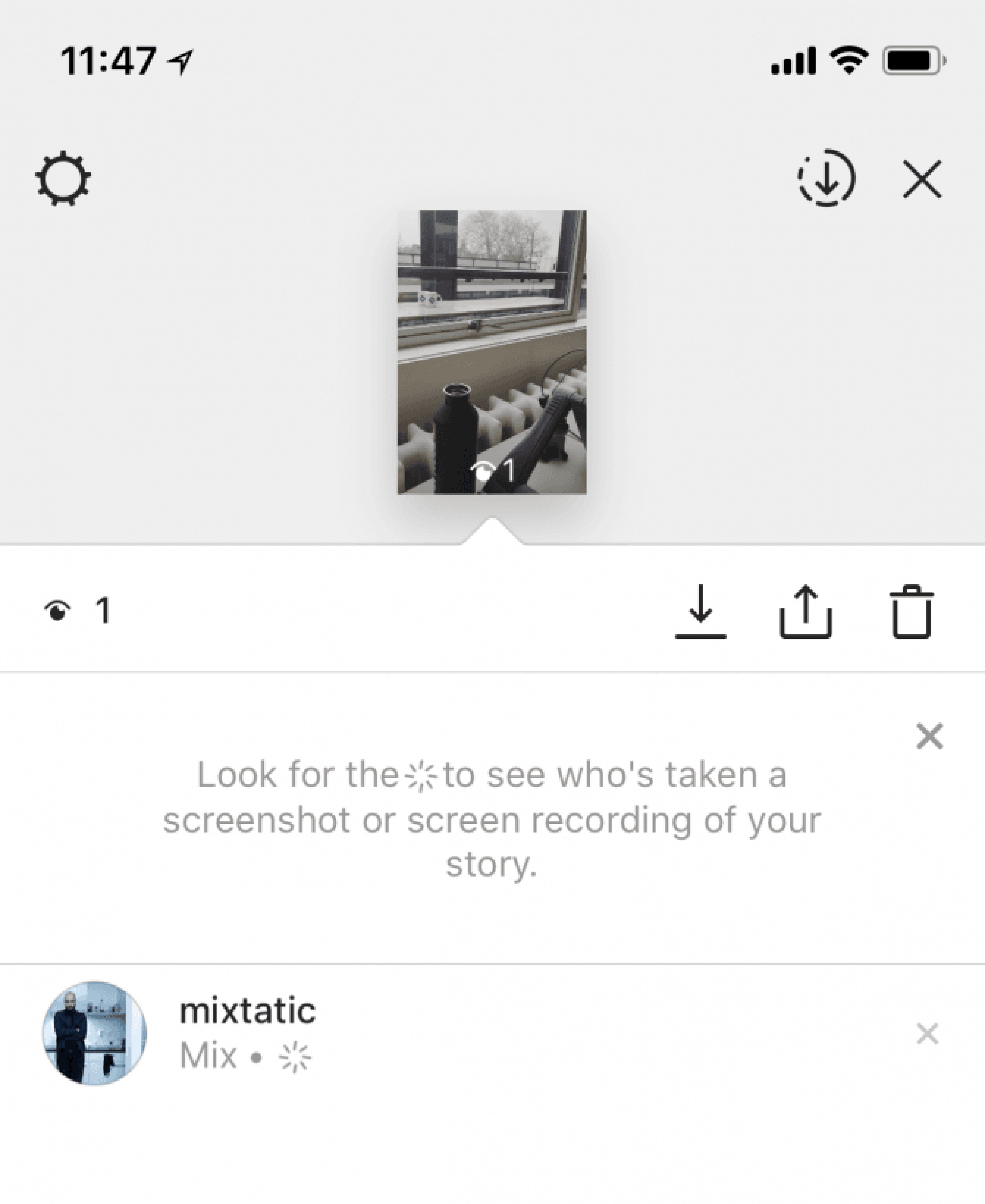 Скриншот истории в инстаграме